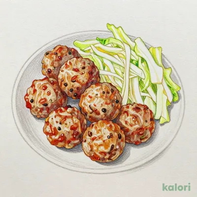 Chicken Meatball & Cabbage (Side)