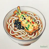 かき揚げ天うどん