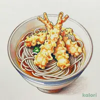かしわごぼ天そば