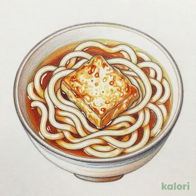 Kitsune Udon (Sweet Fried Tofu)