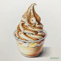 Kinako Warabimochi Soft Serve