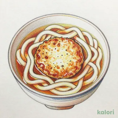Maruten Udon (Round Fish Cake)