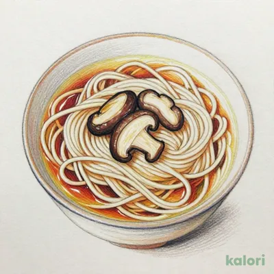 Shiitake Mushroom Thin Noodles