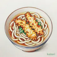 鶏天うどん