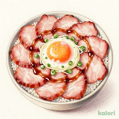 おんたまローストポーク丼 並盛