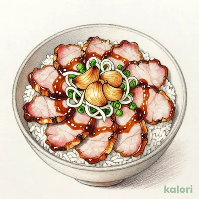 にんにくローストポーク丼 並盛