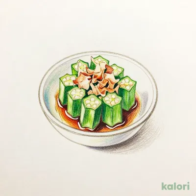 かつぶしオクラ