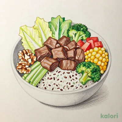 Beef Meal Salad