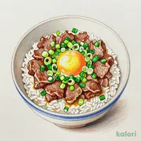 ねぎ玉牛丼 ミニ