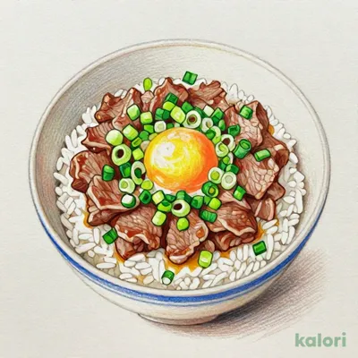 ねぎ玉牛丼 ミニ