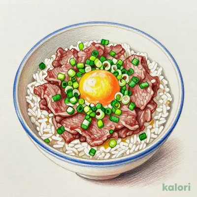 ねぎ玉牛丼 メガ