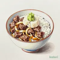 Medium Wasabi Yamakake Gyudon