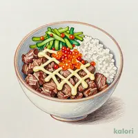 高菜明太マヨ牛丼 並盛