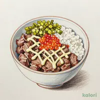 高菜明太マヨ牛丼 中盛