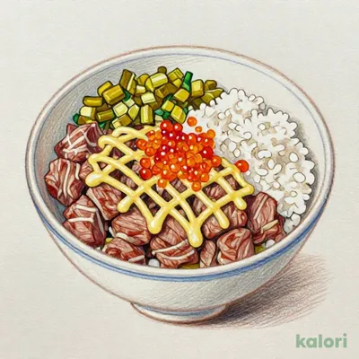 高菜明太マヨ牛丼 メガ