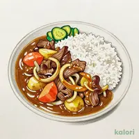 牛カレー 大盛