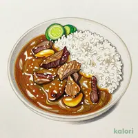 牛カレー メガ