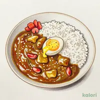 おんたまカレー 大盛