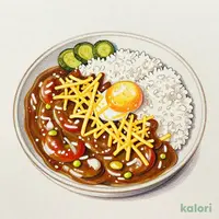 チーズおんたまカレー 並盛