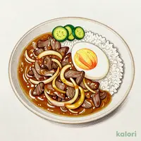 おんたま牛カレー メガ