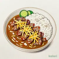 チーズ牛カレー メガ