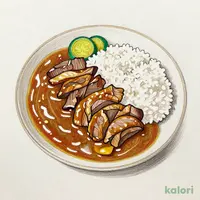 肉2倍牛カレー 並盛