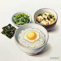 Tamago Kake Breakfast Large
