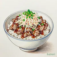 おろしポン酢牛丼 メガ