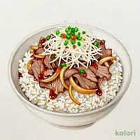 Beef Bowl with Grated Daikon and Ponzu, Large