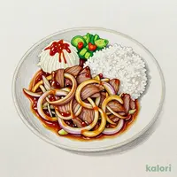 Beef Plate with Grated Daikon and Ponzu Set Meal, Regular