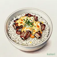 とろ〜り3種のチーズ牛カルビ焼肉丼 特盛