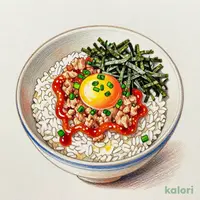 まぐろユッケ丼 大盛