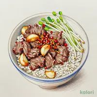 トリプルニンニク牛丼 特盛
