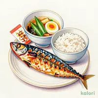 塩さばまぜのっけ朝食 並盛