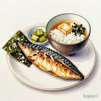 塩さば定食 ミニ