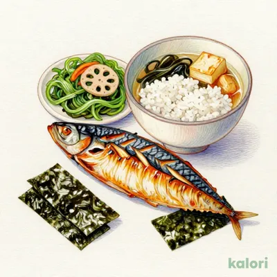 塩さば朝食 並盛