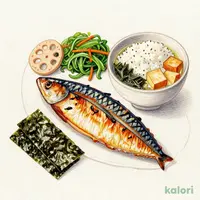 塩さば朝食 大盛