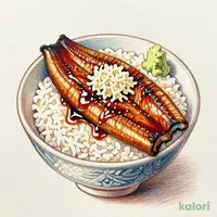 山かけうな丼 大盛