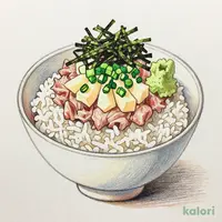 山かけまぐろたたき丼 並盛