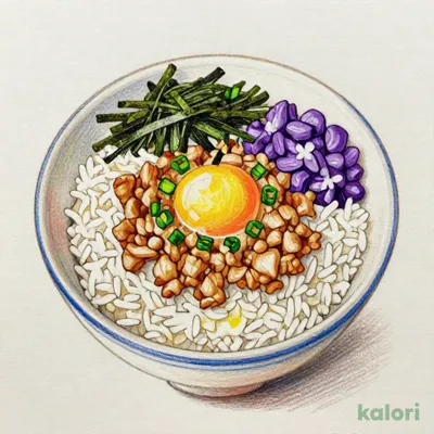 Dashi-Seasoned Chicken Soboro Rice Bowl, Large