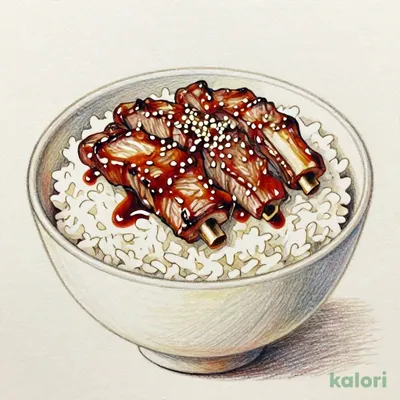 牛カルビ焼肉丼 特盛