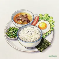 牛小鉢ソーセージエッグ朝食 ミニ