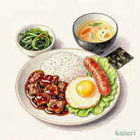 Beef Bowl Side and Sausage Egg Breakfast, Large