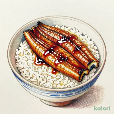 Special Grilled Eel Rice Bowl, Large