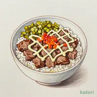 高菜明太マヨ牛丼 ミニ