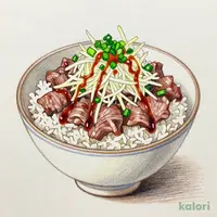 Beef Bowl with Grated Daikon and Ponzu, Medium