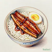 おんたまうな丼 大盛