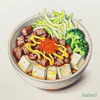 Takana Mustard & Spicy Cod Roe Mayo Beef Bowl Light, Large
