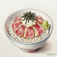 山かけ鉄火丼 並盛