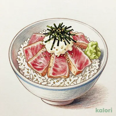 山かけ鉄火丼 並盛